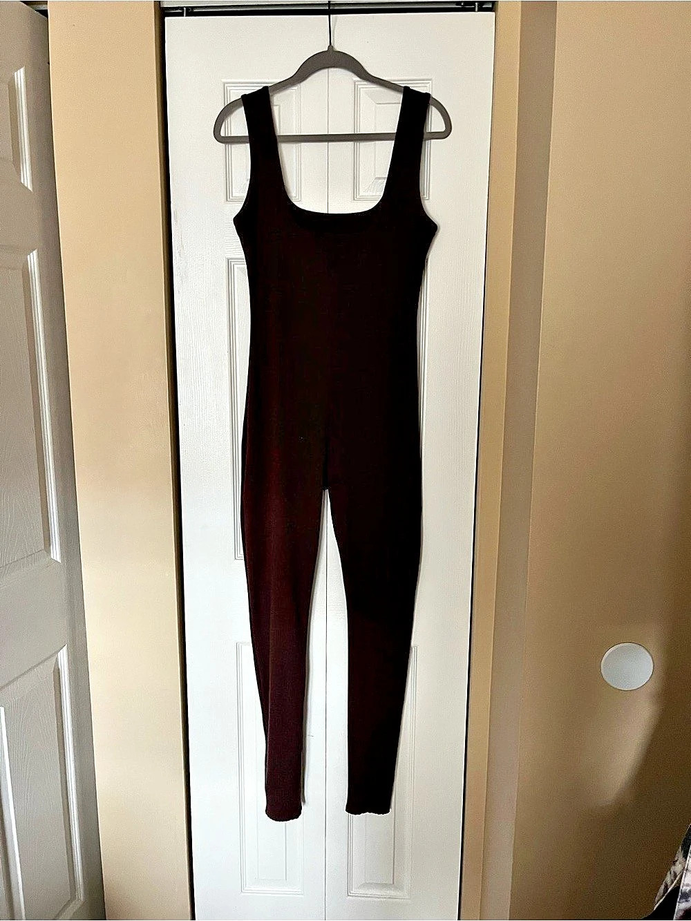 fashion nova ribbed sleeveless jumpsuit